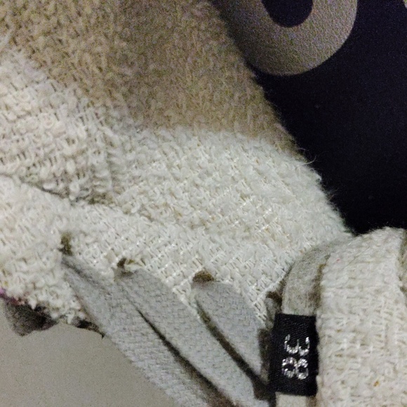 P448 Pastel Rainbow Snake Print Sneakers 38 - Picture 9 of 11